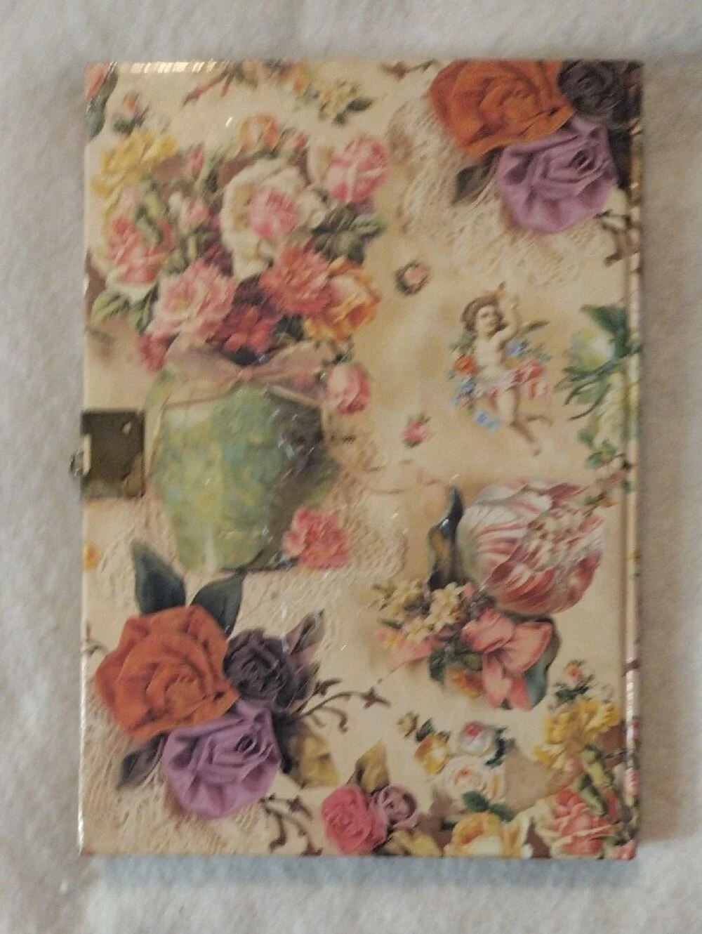 New Floral Old School Diary Notebook